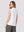 Gillet Mujer Elena Escote en V Blanco Lineatre