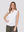 Gillet Mujer Elena Escote en V Blanco Lineatre
