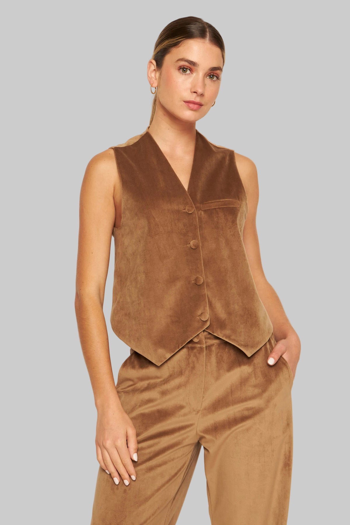 GILLET CLIO TABACO