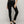 Jeans Julieta Skinny Con Tachas Tiro Alto Negro Lineatre