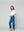 Jeans Mujer Jolanda Calce Regular Con Tachas Azul Lineatre