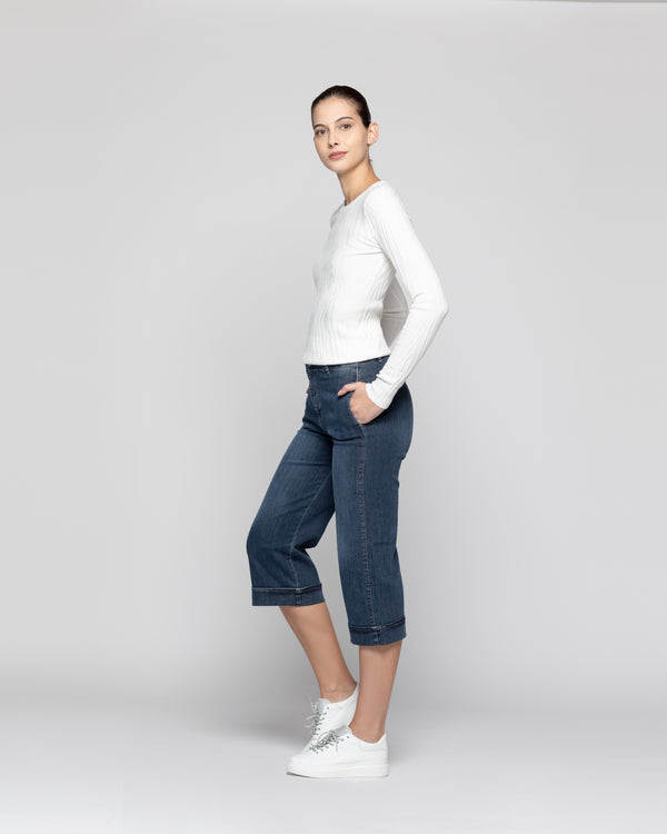 Jeans Mujer Gise Azul Lineatre
