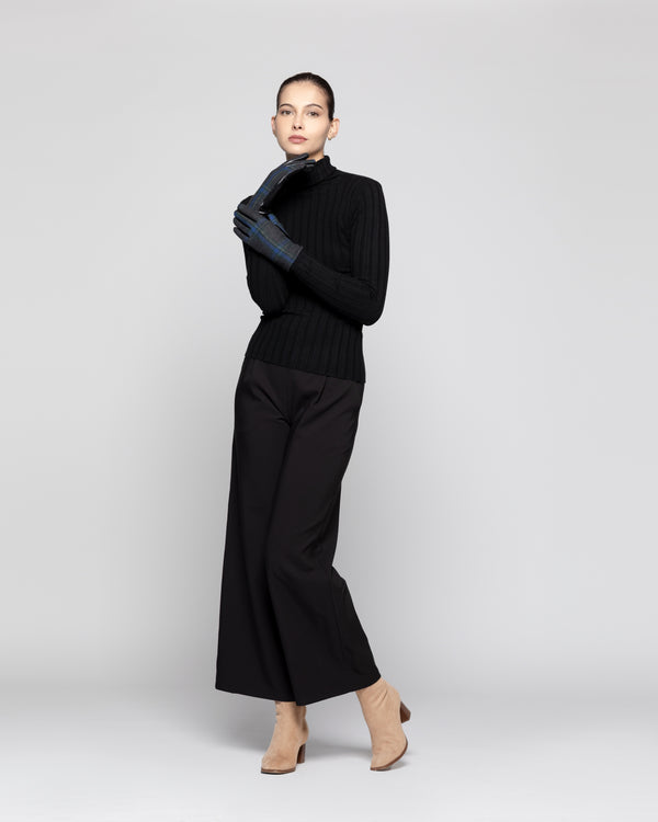 Guante   Mujer Elira Negro Lineatre