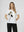 Polera Mujer Zita Regular Cuello redondo Manga corta Blanco Lineatre