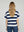 Polera Mujer Giorgia Overside Cuello redondo Manga corta Azul Lineatre