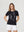 Polera Mujer Valentina Negro Lineatré
