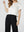 Polera Mujer Ursula Overside Cuello redondo Manga corta Blanco Lineatre