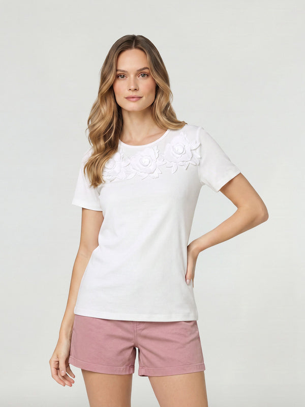 Polera Mujer Antonia Blanco Lineatré