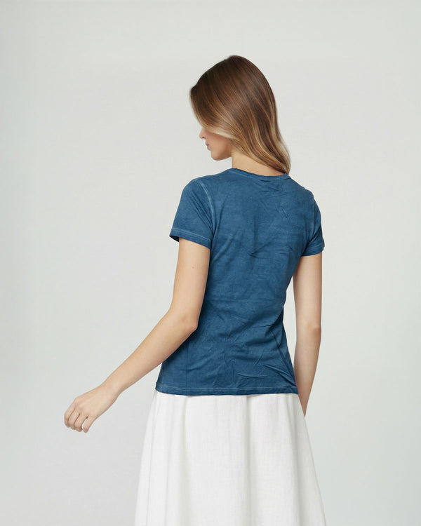 Polera Mujer Antonella Regular Jeans Lineatre