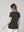 Polera Mujer Antonella Regular Cuello en V Manga corta Negro Lineatre