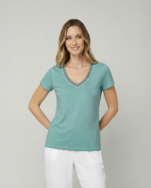Polera Mujer Antonella Regular Tiffany Lineatre