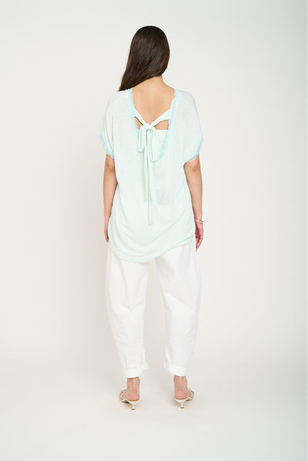 Polera Mujer Gala Agua Lineatre