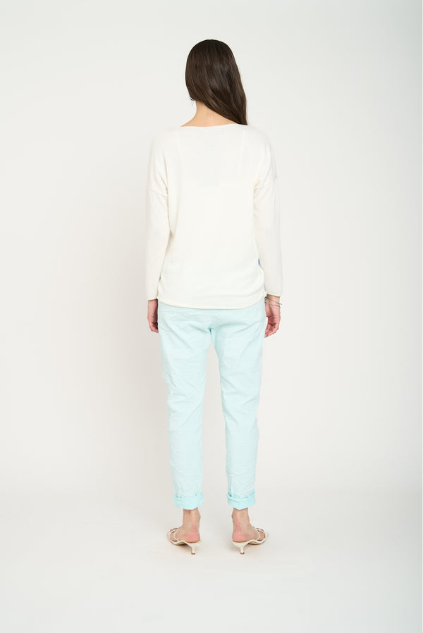 Pantalón Mujer Michela Agua Lineatre