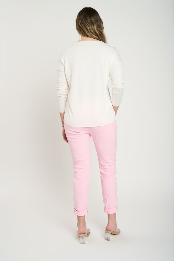 Polera Mujer Tea Cielo Lineatre