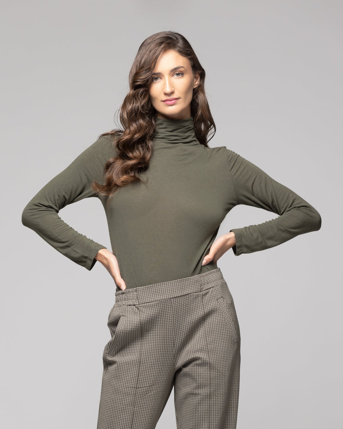 Polera Mujer Brisa Verde Lineatre