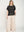 Polera Mujer Delfina Manga corta Negro Lineatre