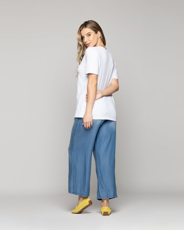 Polera Mujer Ovidia Básica Estampado Oso Lineatre