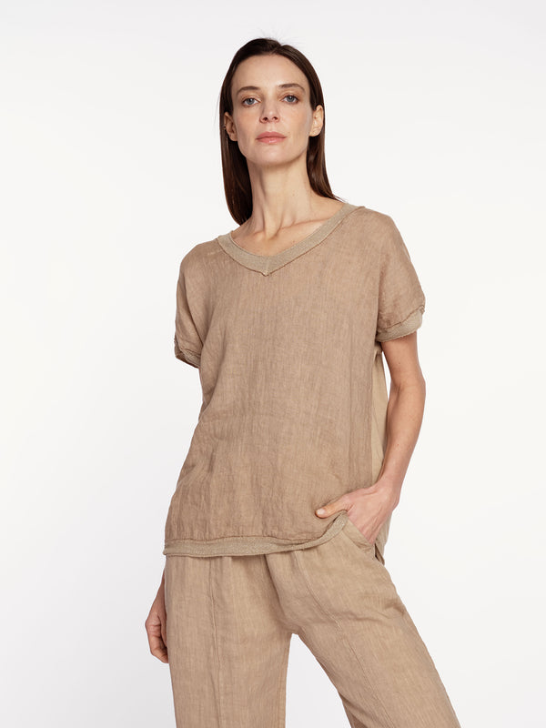 Polera lionetta camel