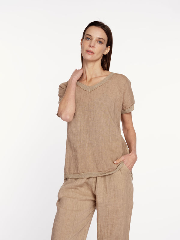 Polera lionetta camel