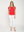 Polera Mujer Flor Rojo Lineatre