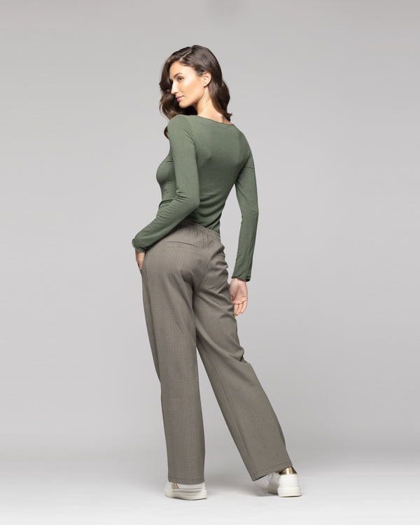 Polera Mujer Donata  Verde Lineatre