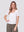 Polera Mujer Rafaela Manga corta Blanco Lineatre