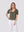 Polera Mujer Rafaela Manga corta Militar Lineatre