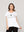 Polera Mujer Odelia Estampado Íconos Retro Blanca Lineatre