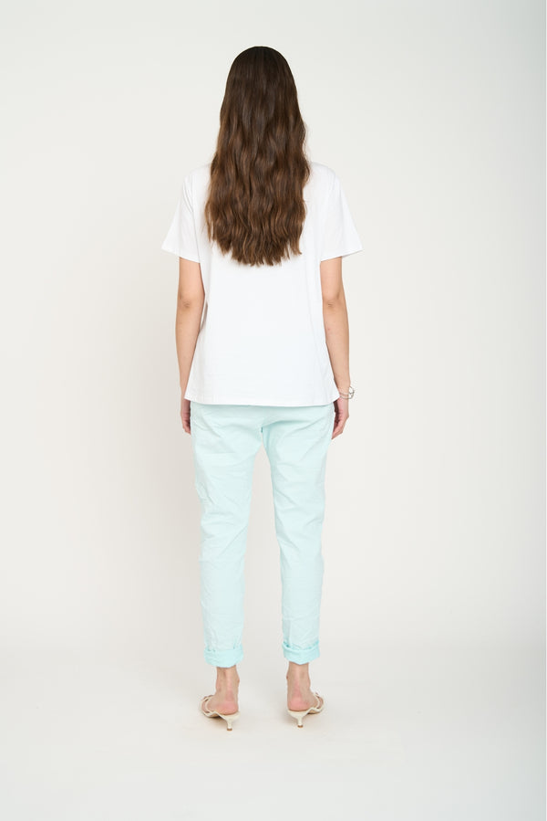 Polera Mujer Jazmín Blanco Lineatre