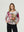 Polera Mujer Palmira Regular Cuello en V Manga larga Crudo oso Lineatre