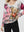 Polera Mujer Palmira Regular Cuello en V Manga larga Crudo oso Lineatre