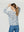 Polera Mujer Livia Regular Cuello en V Manga larga Jeans Lineatre