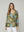 Polera Mujer Susanna Regular Cuello en V Manga larga Militar Lineatre