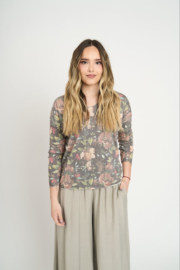 Polera Mujer Esperanza Negro Lineatre