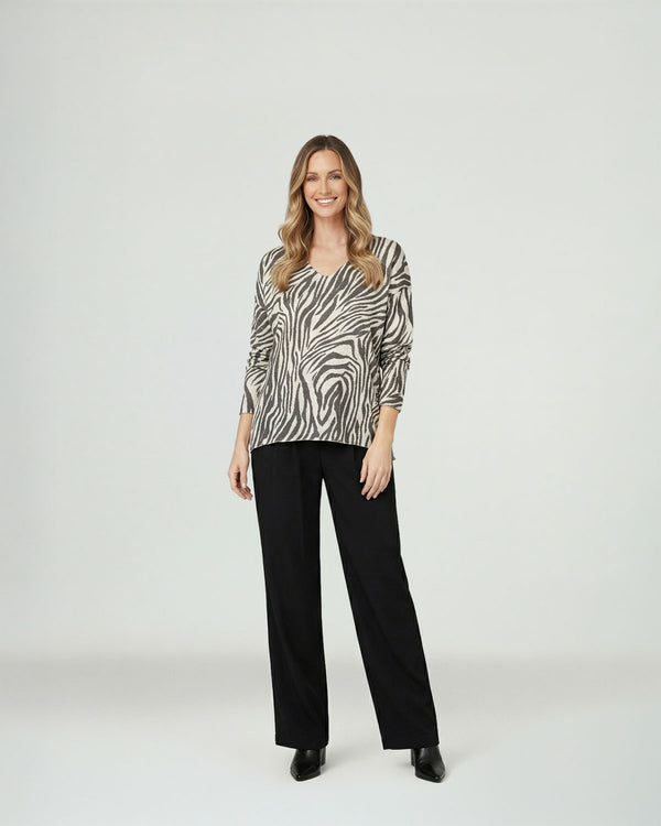 Polera Mujer Giulia Chocolate Lineatre