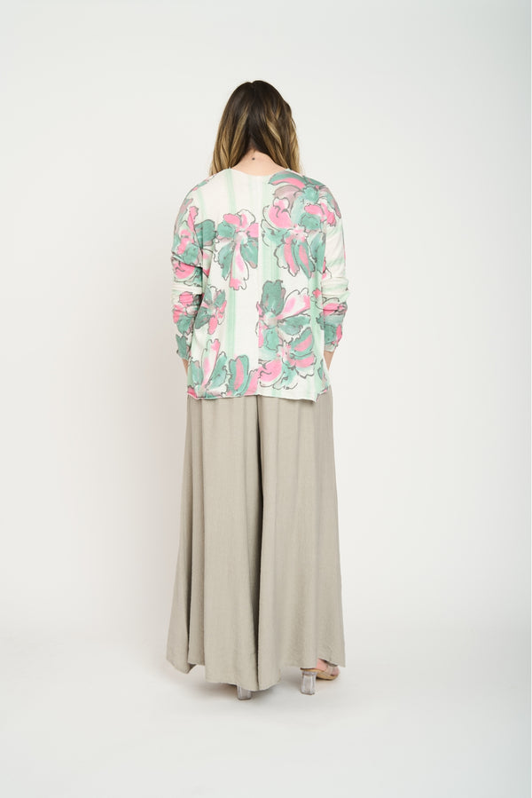 Polera Mujer Gracia Verde Lineatre
