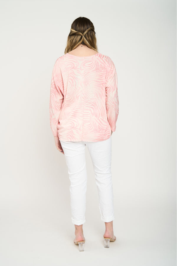 Polera Mujer Trinidad Rosa Lineatre