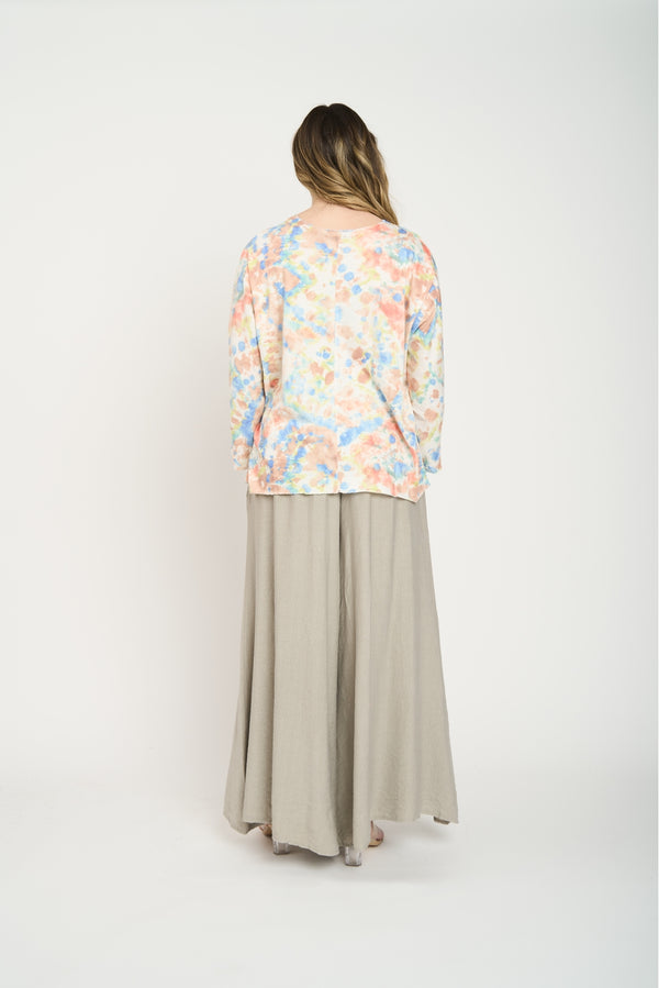 Polera Mujer Vida Beige Lineatre