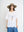 Polera Mujer Elisa Manga corta Blanco Lineatre