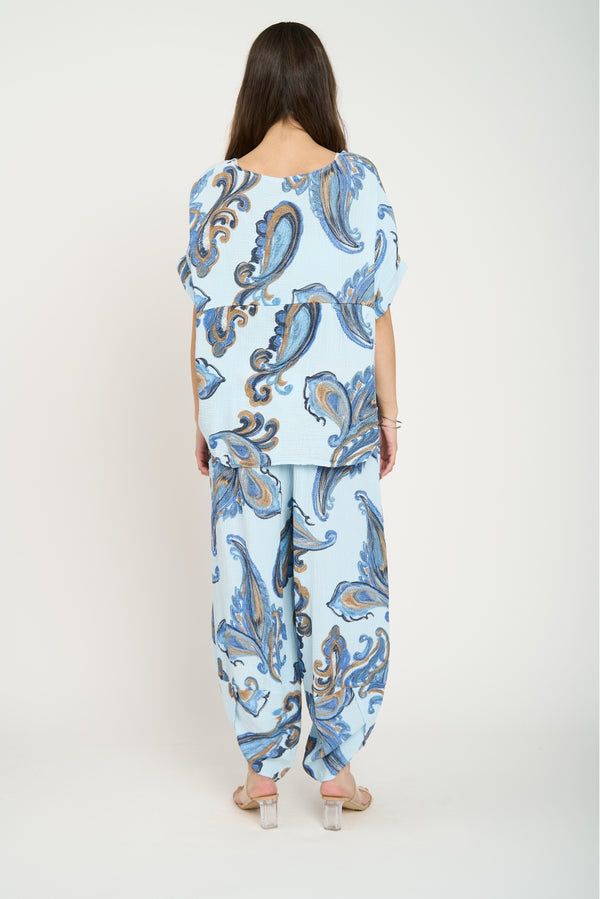 Pantalón Mujer Eva Cielo Lineatre