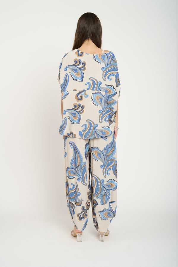 Pantalón Mujer Eva Fango Lineatre