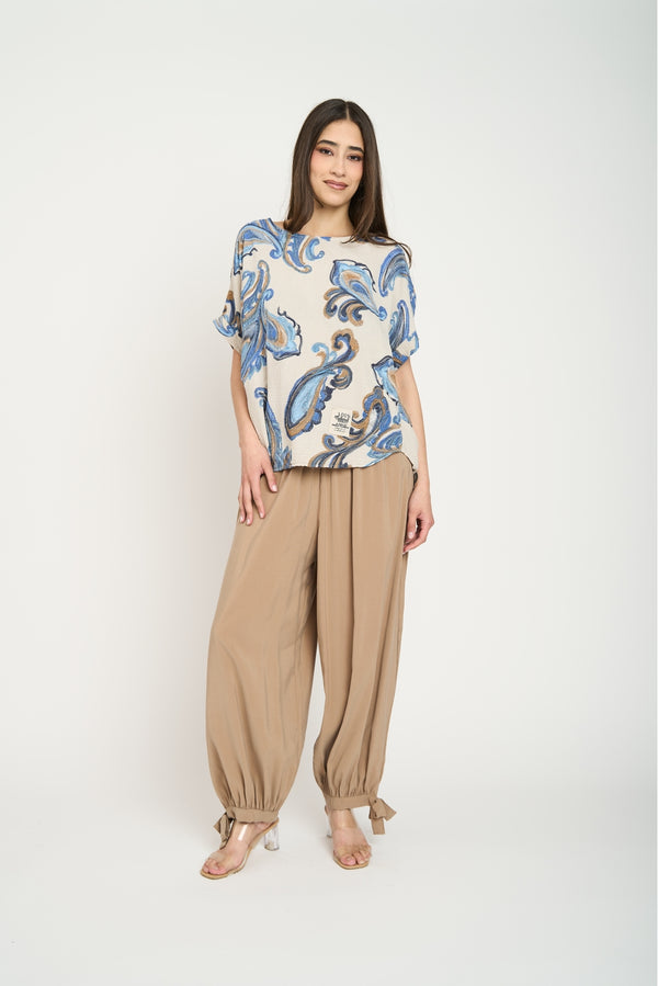Polera Mujer Martina Fango Lineatre
