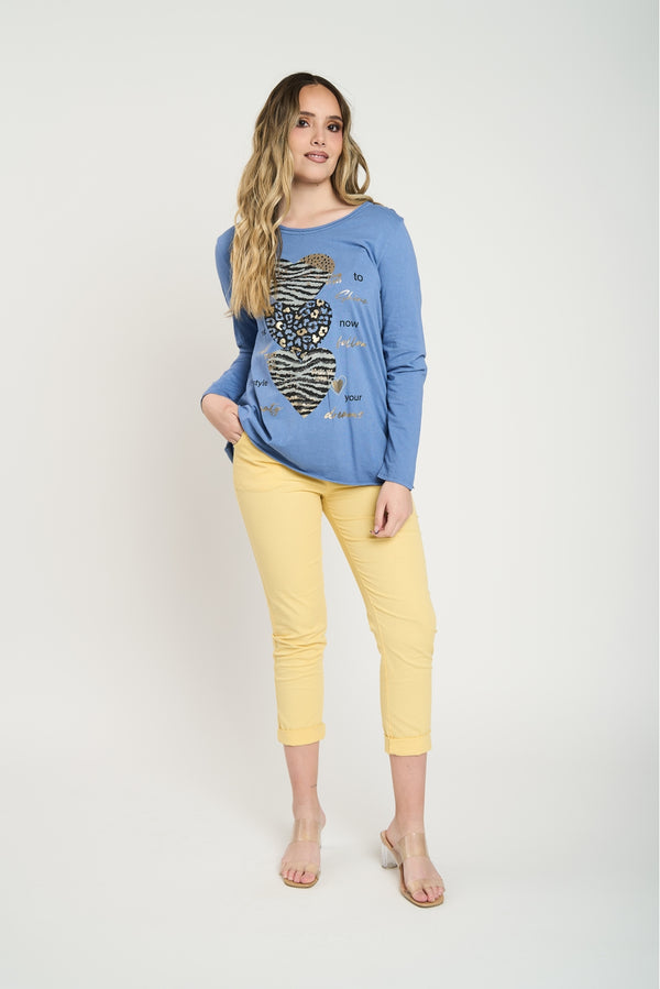 Polera Mujer Emilia Jeans Lineatre