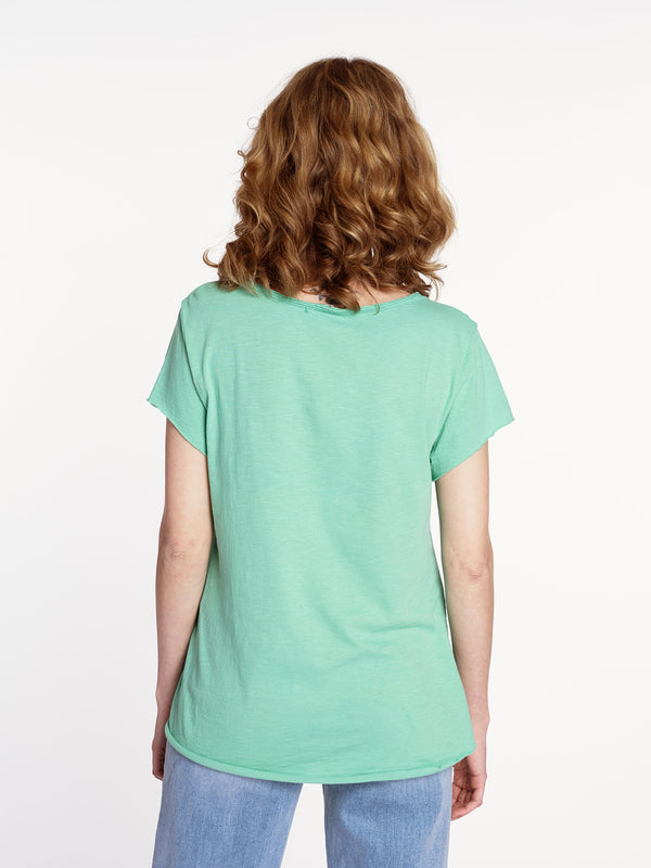 Polera color esmeralda Lineatre