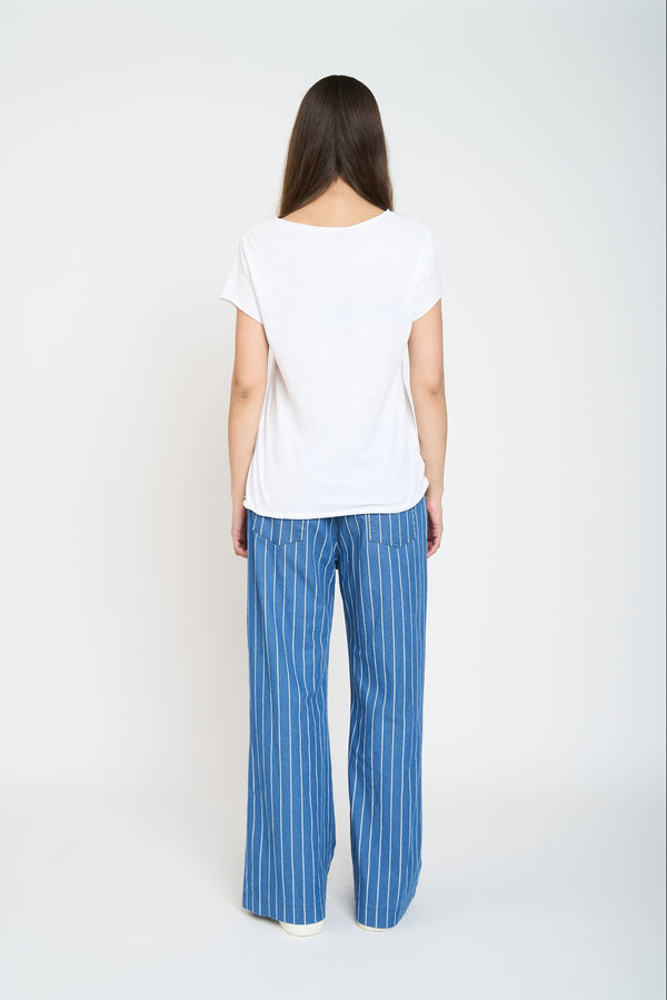 Polera Mujer Javiera Manga corta Bicicleta Lineatre