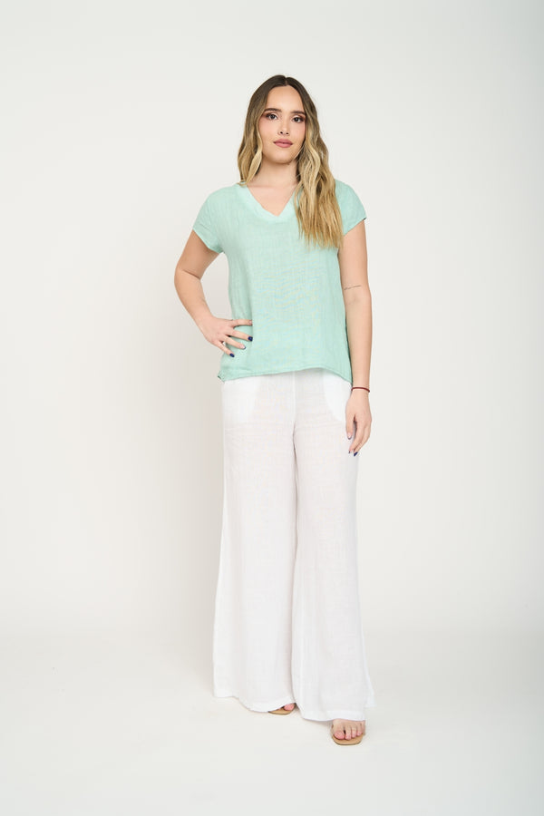 Polera Mujer Stella Agua Lineatre