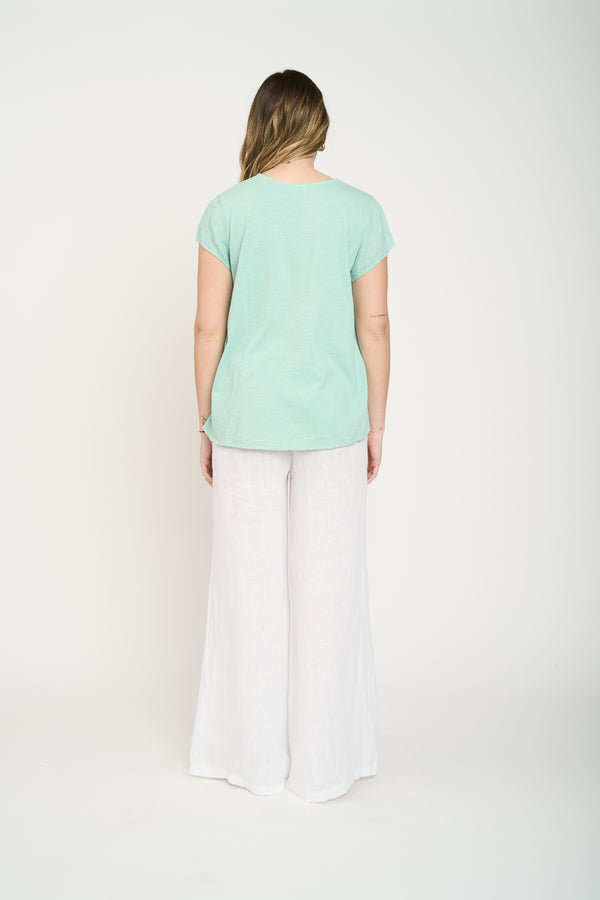 Polera Mujer Stella Agua Lineatre