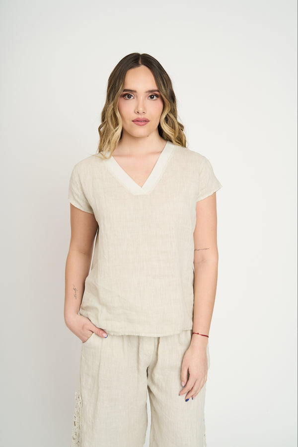 Polera Mujer Stella Sabbia Lineatre