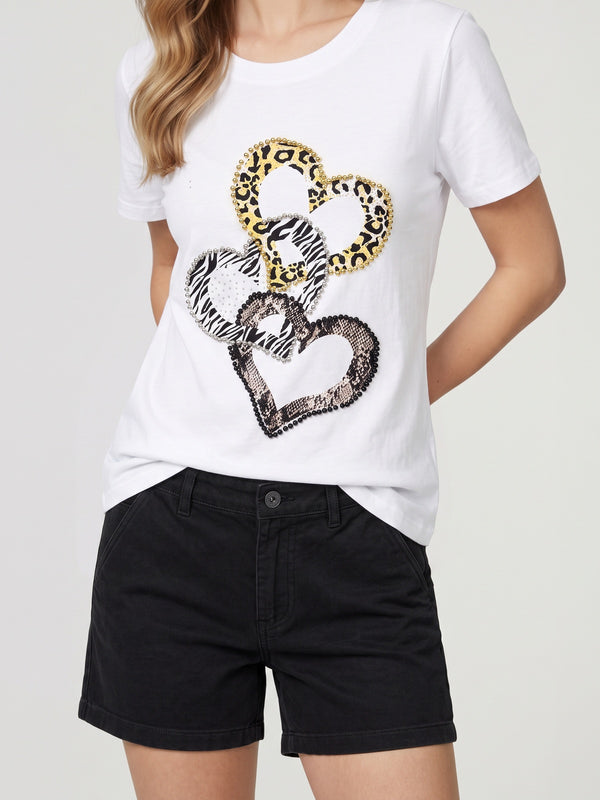 Polera Mujer Victoria Blanco Lineatré