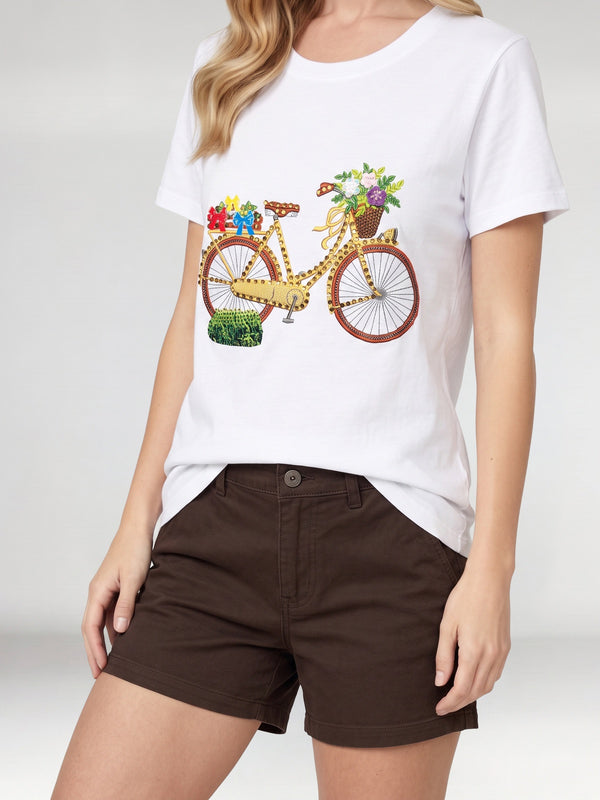Polera Mujer Sara Blanco Lineatré